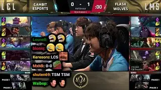 FW vs GMB Game 2 | 2018 MSI Play-In Round 2 | Twitch VOD with Chat