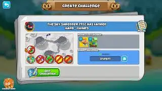 Bloons TD 6 - Rosalia/Sky Shredder 2TCC on Moon Landing