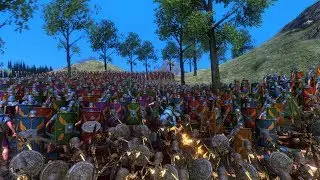 NEW UNITS AND NEW MAP UPDATE! UEBS: 4,000 Skeletons Warriors vs 1,400 Romans