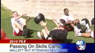 Mallett Not Attending Passing Camp