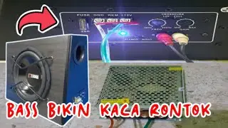 CARA MUDAH PASANG BASSTUBE AKTIF CARMAN 10 ' SUBWOOFER DI MOBIL DAN SPEAKER AKTIF.