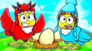 Having A 99 NIGHTS BIRD FAMILY in Roblox!
