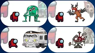 MINI CREWMATE KILLS SPONGEBOB KILLS ITALIAN BRIANROT ZOMBIE RAP SONG MUSIC BALERINA CAPUCINA CHARTER