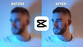 Как повысить резкость размытых изображений в CapCut
