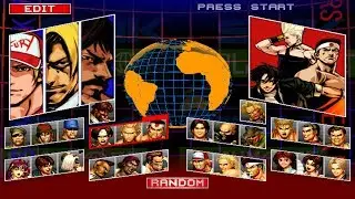 The King of Fighters '94 Re-Bout All Characters [PS2]