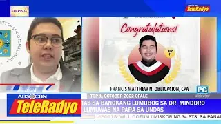 CPALE 2022 topnotcher nagmula sa UST | Hapinay (27 Oct 2022)