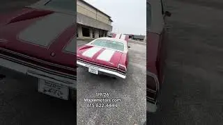 Chevrolet Chevelle 1969 года, 25 900 долларов США, Maplemotors.com # 3374 #chevelle #sportscars #...