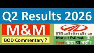 M&M Q2 results 2026 | M&M results today | M&M Share News | M&M Share latest news