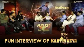 Fun Interview of Karthikeya 2 Team | Releasing On Aug 13 | Nikhil, Anupama | Chandoo Mondeti