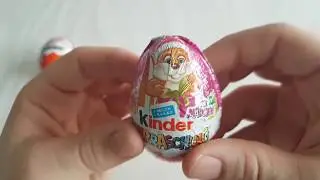 Kinder Surprise Eggs Christmas 2017 - Girl