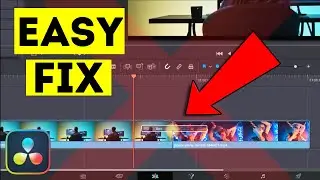 Почему нельзя добавлять переходы в Davinci Resolve | Легко исправить!