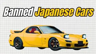 20 BANNED Japanese Sports Cars That Changed the Game Forever!
