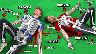 BREAKING EVERY YOUTUBER BONE IN ROBLOX...