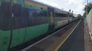 Southern Class 377 155 Electrostar Arriving into Emsworth The 12th of September 2025 