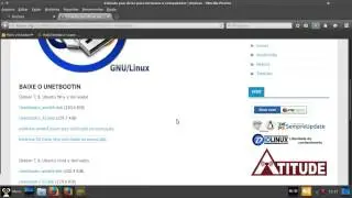 Criando um pen drive boot&aacute;vel do DuZeru  GNU/Linux para formatar o computador
