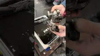 Cleaning a motorcycle brake caliper with an ultrasonic cleaner! DIY magic in action! 🚀 #DIY&rdquo;