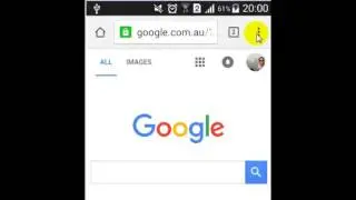How to set the home page in chrome android app