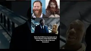 He Set To Play Thor In The Live Action God Of War #shorts #godofwar #kratos #comics #memes #meme