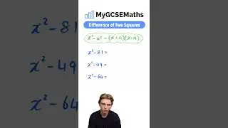 Difference of Two Squares | GCSE Maths 2025