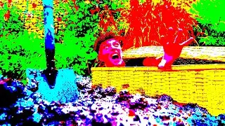 Morgz Spending 24 Hours Buried Alive but its Earrape