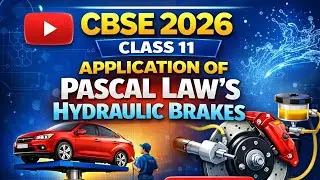 Pascal's Law | Hydraulic Lift | Class 11 Physics| 