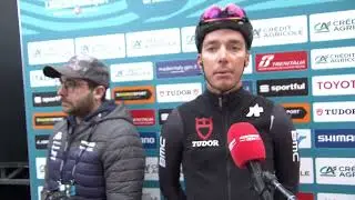 Simon Pellaud - Interview at the start - Tirreno-Adriatico 2023 - Stage 4