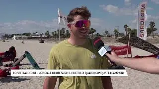LO SPETTACOLO DEL MONDIALE DI KITE SURF: IL POETTO DI QUARTU CONQUISTA I CAMPIONI (07-10-2025)