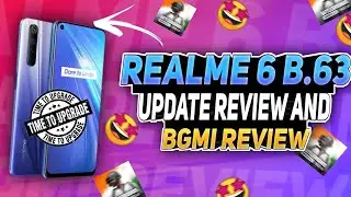 REALME 6 B63 UPDATE REVIEW AND BGMI REVIEW | REALME 6 PUBG , BGMI | ACTION DEVIL