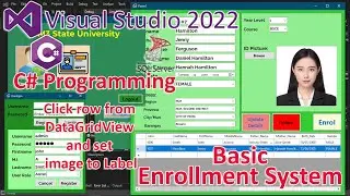 C# Programming - Enrollment Form - Enrollment System