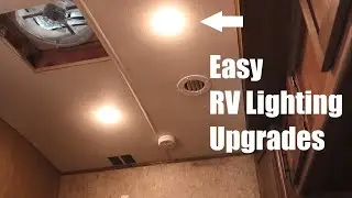 How to Add More Ceiling Lights to your RV