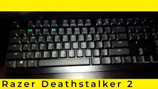 Razer Deathstalker V2 typing sound