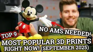 TOP 3D Prints September 2025 - MUST Print for Bambu Lab A1 Owners - No AMS Needed!