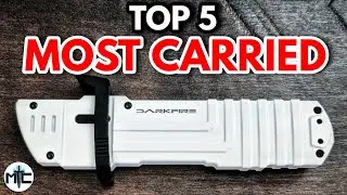 My TOP 5 MOST CARRIED KNIVES! - August 2025