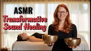 🌿✨ ASMR Singing Bowl Chakra Healing #frequencyhealing #soundbath #asmrsounds