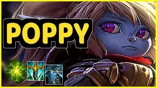 POPPY VS TEEMO SUPPORT GAMEPLAY