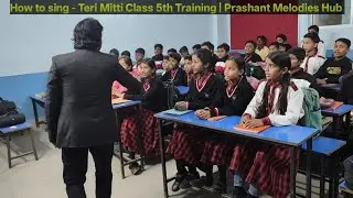 Class 5 Singing Class | Teri Mitti Mein Mil Jawan Song | Easy School Music Lesson