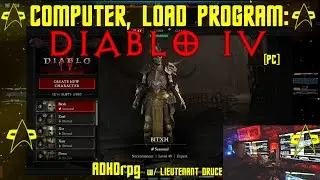 =/\= WELCOME TO HOLODECK ONE =/\=  COMPUTER LOAD PROGRAM: DAIBLO IV [PC] ADHDrpg =/\=