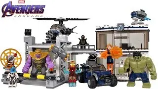 LEGO Marvel Avengers Endgame Compound Battle Review!