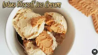 Lotus Biscoff Ice Cream Recipe | Homemade Biscoff Ice Cream | Only 4 Ingredients | Farahil&rsquo;s Kitchen
