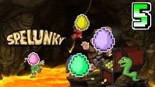 Kermmitt Can Not Play. - Spelunky