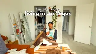 My realistic weekend in Las Vegas | New home update, local cafe, snowboarding + more