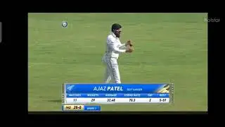 Ejaz patel fabulous bowling 10 wickets in inning against india