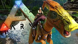 CHEGAMOS AO VALE!!! 02 Ark: Survival Evolved Rushando The Island