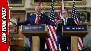 WATCH: Trump, UK PM Starmer Clash Over Two-State Solution in Israel-Gaza