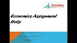 Economics Assignment Help.