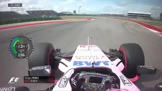 Force India new mic engine sound- GP EEUU