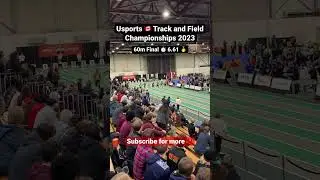 Usports 🇨🇦 2023 60m Final 6.61🥇 #sprinting #olympicsport #athletics #trackandfield #speedtraining