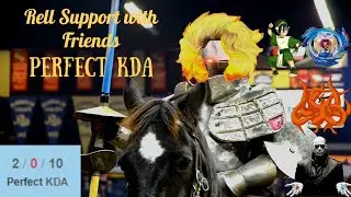 LANE DOMINATING RELL SUPPORT FULL GAMEPLAY (PERFECT KDA)
