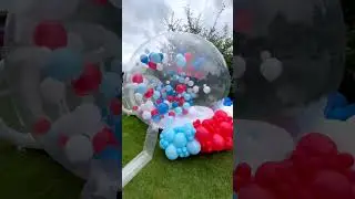Баблхаус с стиле человек паук  #bubblehouse #spiderman