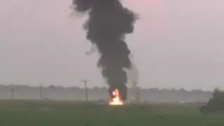 Witnesses shaken by deadly military plane crash